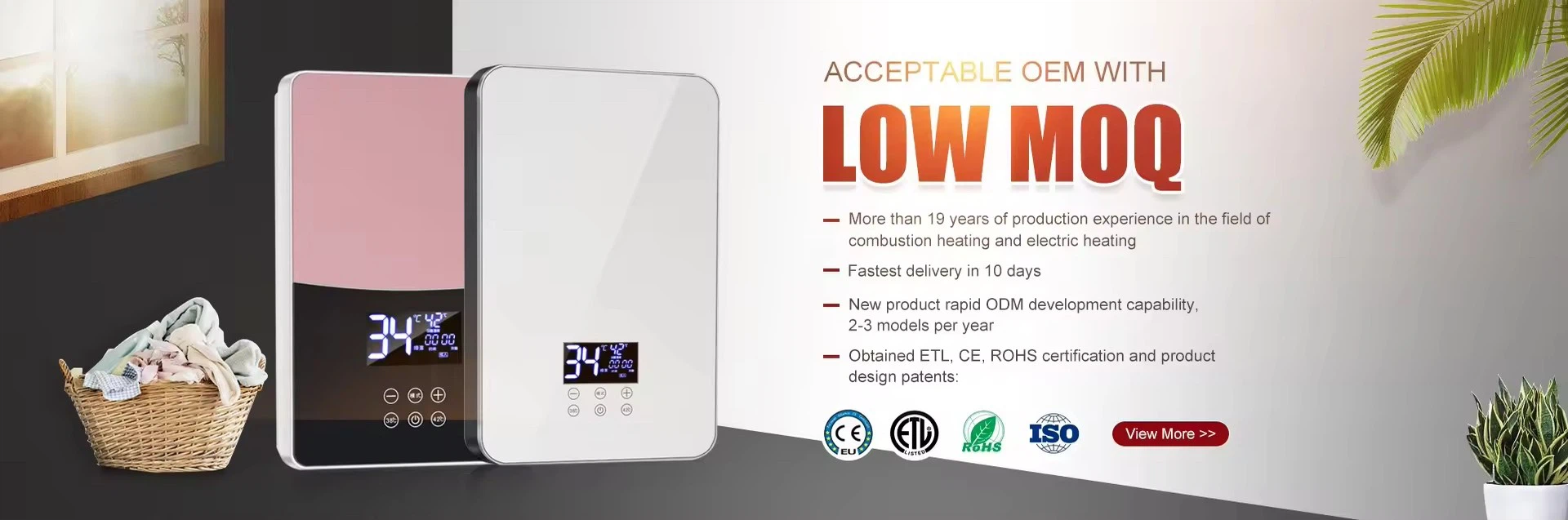 small instant water heater